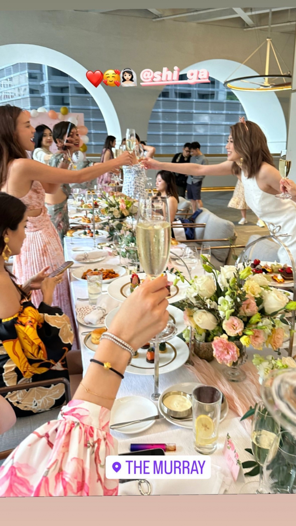 連詩雅舉行婚前派對（Bridal Shower）