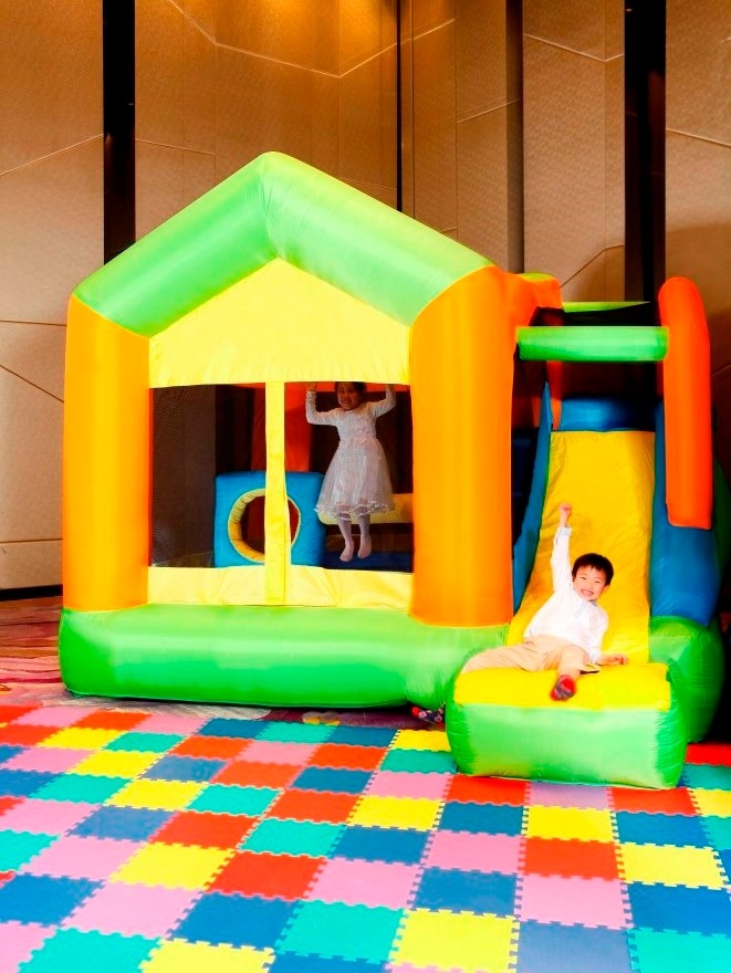 小朋友的遊戲天堂～充氣城堡！