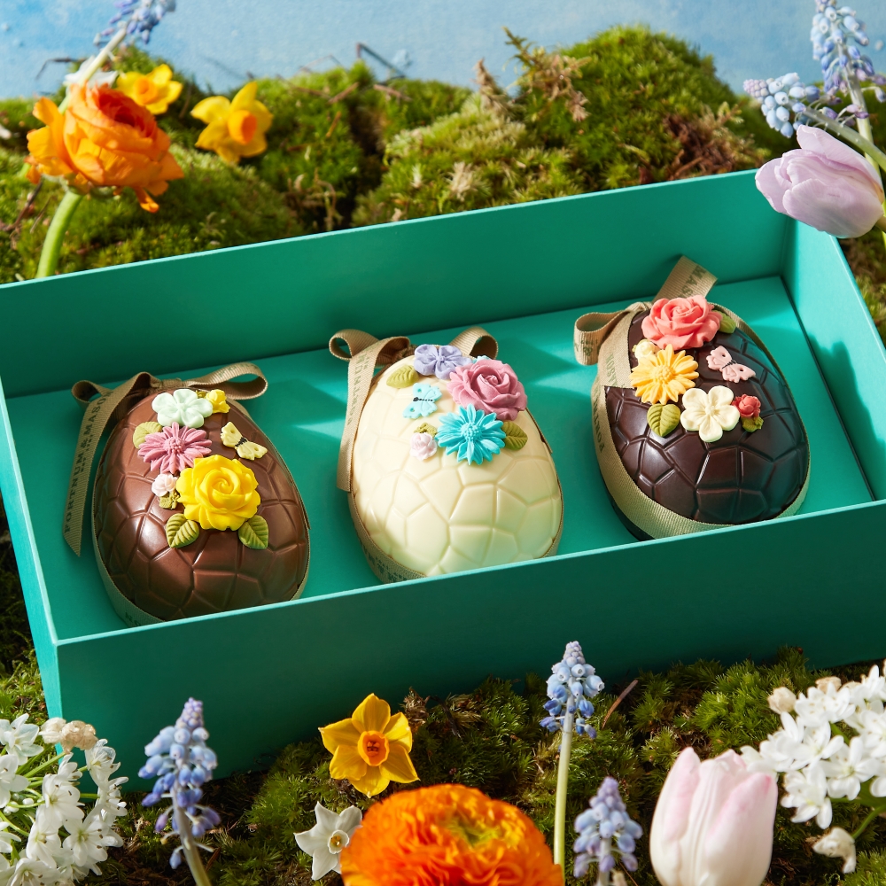 Decorated Easter Egg Trio。