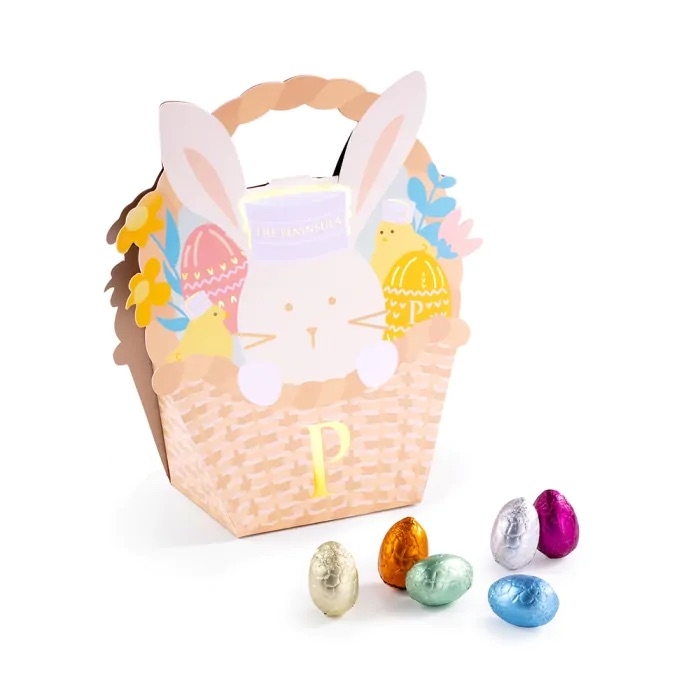 半島門僮兔朱古力蛋。