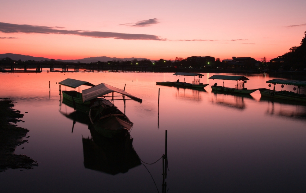 渡月橋。