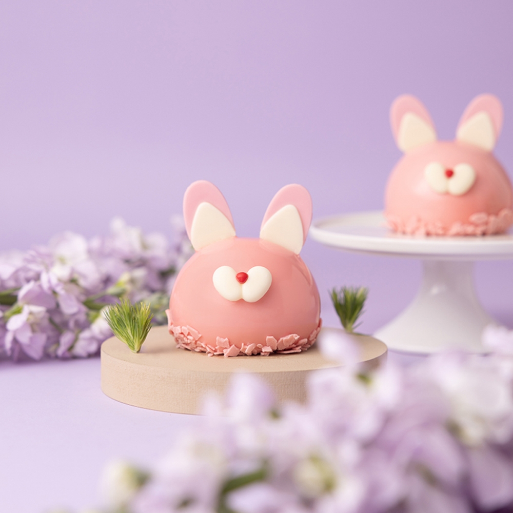 士多啤梨麻糬芝士慕絲蛋糕！