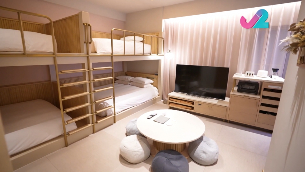 6人套房內都有露天風呂！