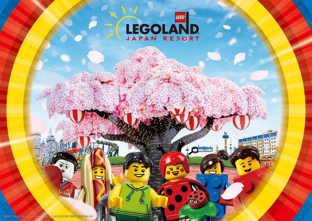 1:1巨型積木櫻花樹再次回歸！