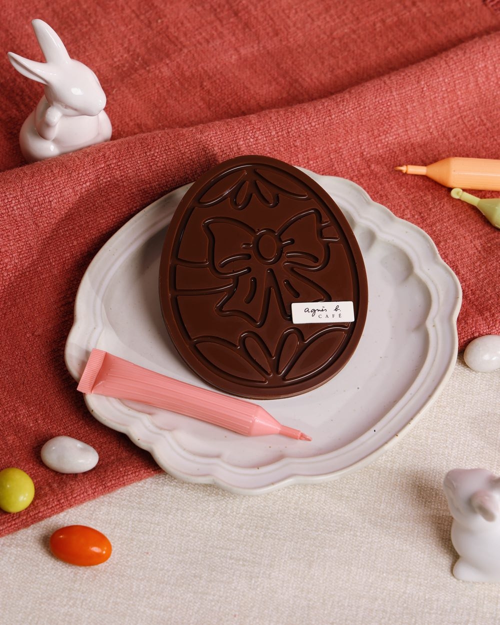 agnès b. DÉLICES x Zoie Lam復活彩蛋DIY限量套裝。