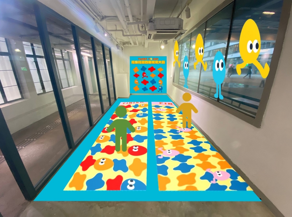 扭身扭勢四腳爬爬大賽~