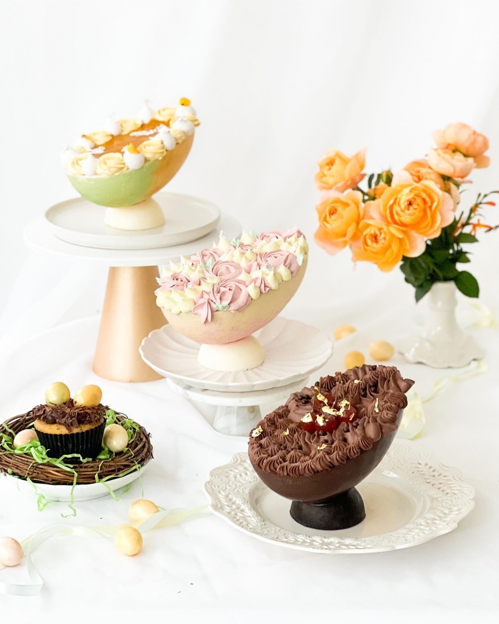 復活蛋造型蛋糕～