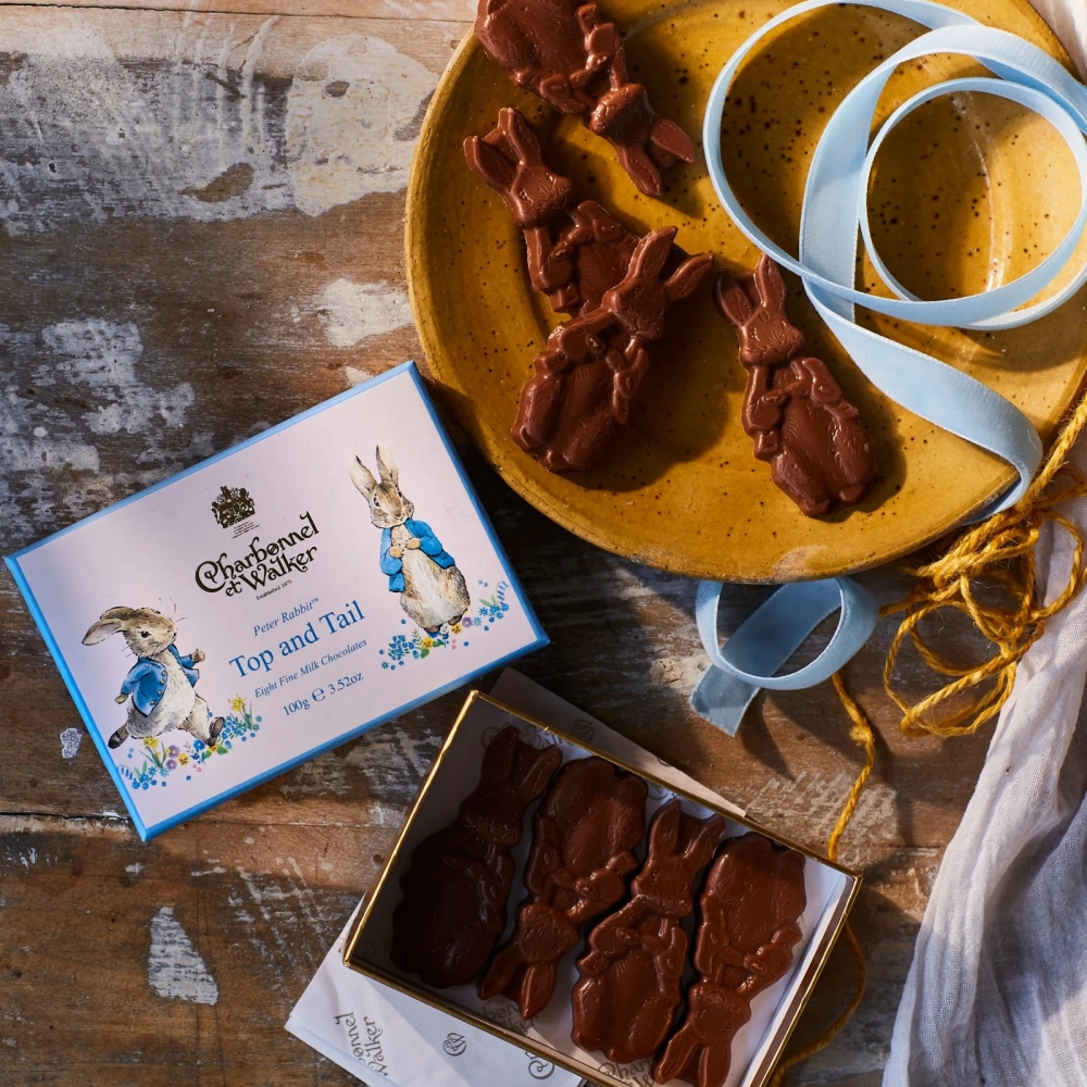 PETER RABBIT TOP AND TAIL MILK CHOCOLATES！