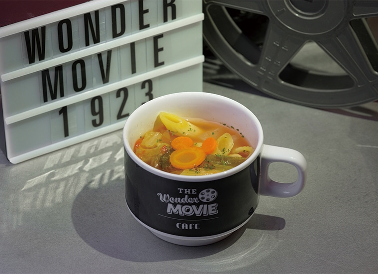 蔬菜通心粉湯～