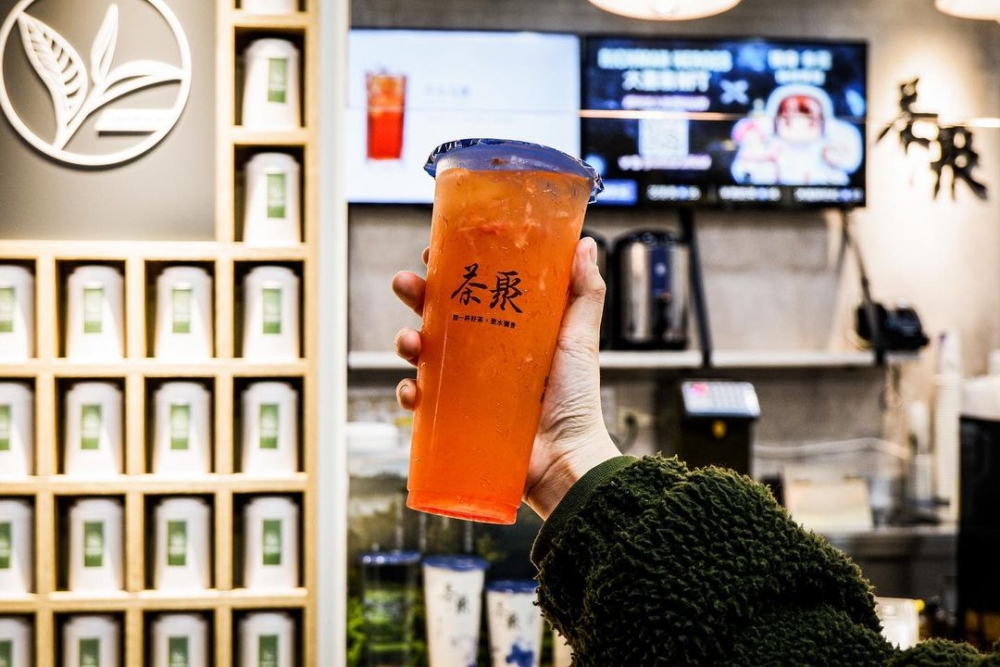 茶聚茗品主打「茶底對了，茶就好喝」的精神。