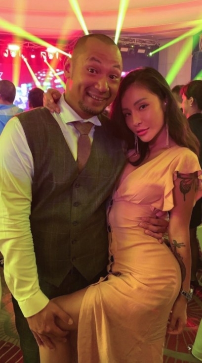 梁云菲身材火辣。