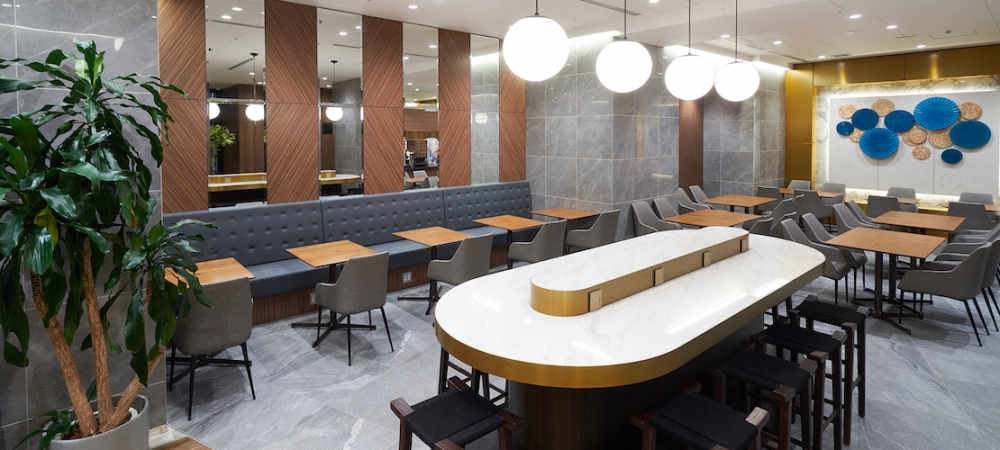 酒店大堂設有共用空間