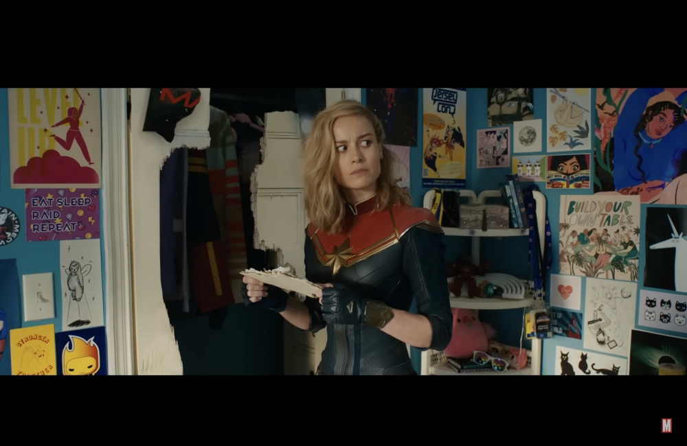 Brie Larson飾演「Marvel隊長」。