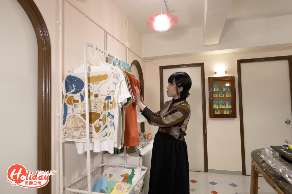 這裡除了提供工作坊之外,同時都會擺放不同類型的寄賣品。