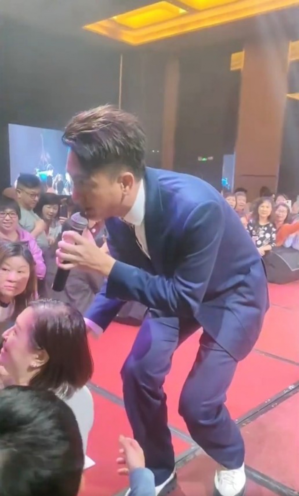 馬明超受大媽歡迎