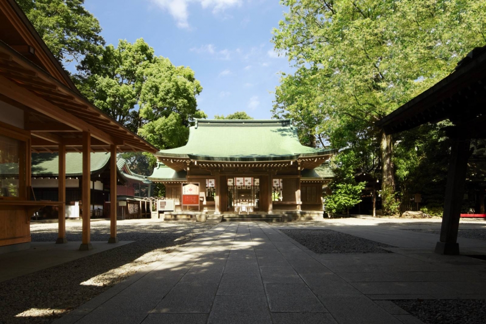 川越冰川神社 官網