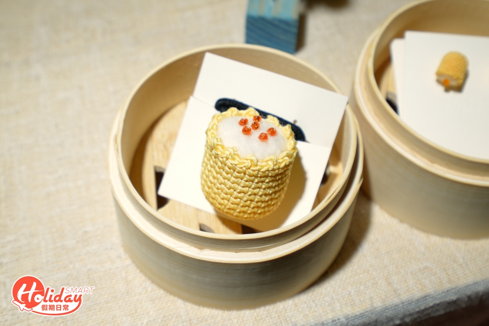 燒賣飾物搞鬼又可愛。