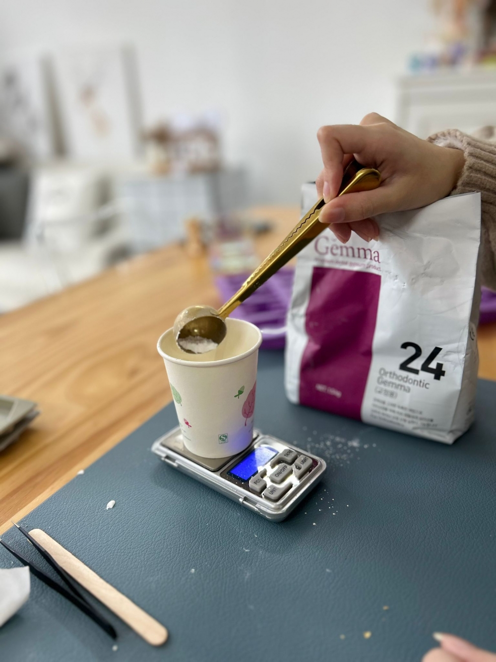 親手調製香薰蠟燭的味道～