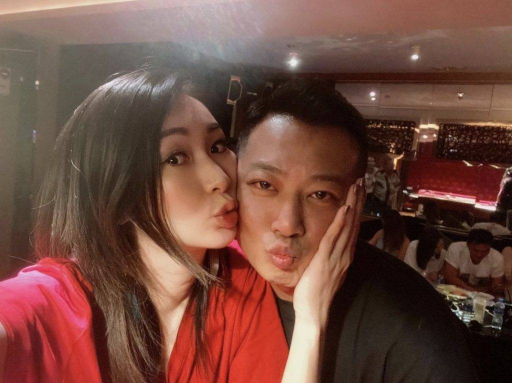 莊鍶敏跟前夫當年非常恩愛