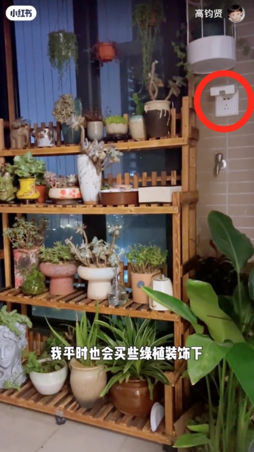 影片中曾影到家中嘅插座明顯係內地嘅兩腳同三腳插座。