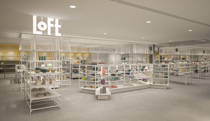 人氣生活雜貨專門店LoFt直接包下4樓全層，搜羅了近34,000款文具、生活雜貨及健康美容產品等～