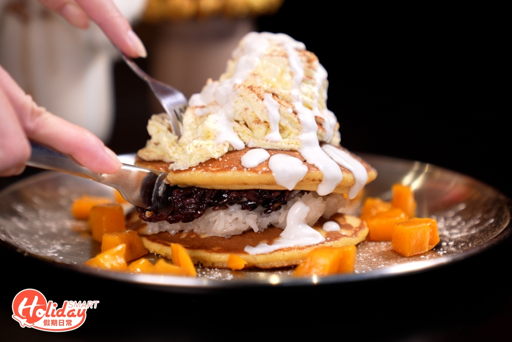 泰式糯米飯班戟口感相當過癮。