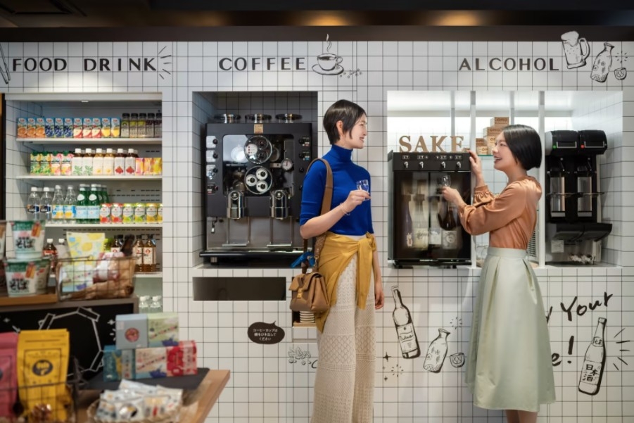 飲品方面則有咖啡、果汁、清酒等提供