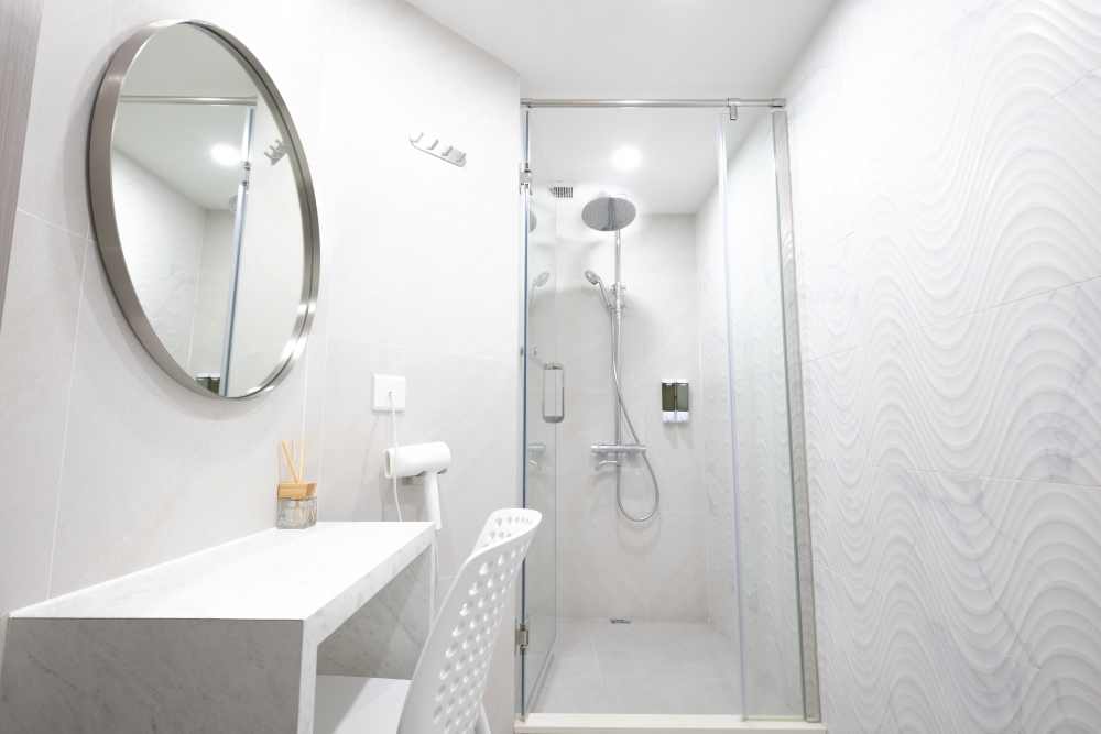 其他的公共設施如廁所等充滿簡約時尚的設計風格，十分乾淨舒適～