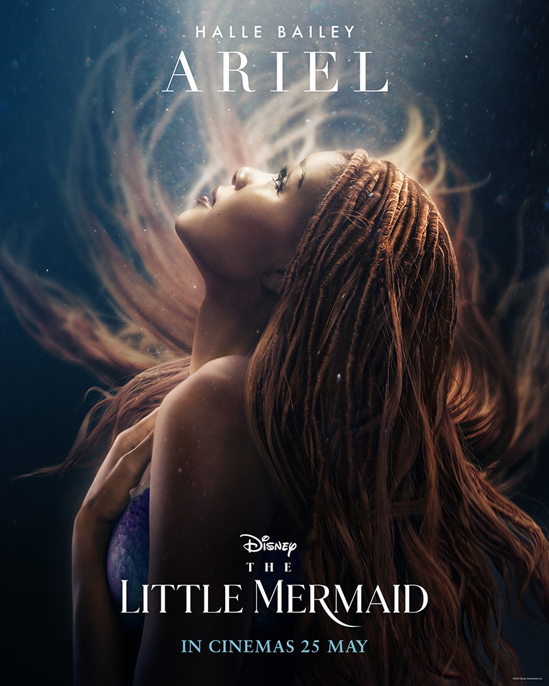 Halle Bailey飾演「美人魚Ariel公主」。