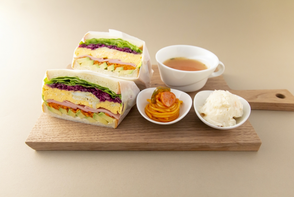 果菓伊藤軒咖啡廳必食限定「京都塔三明治」！