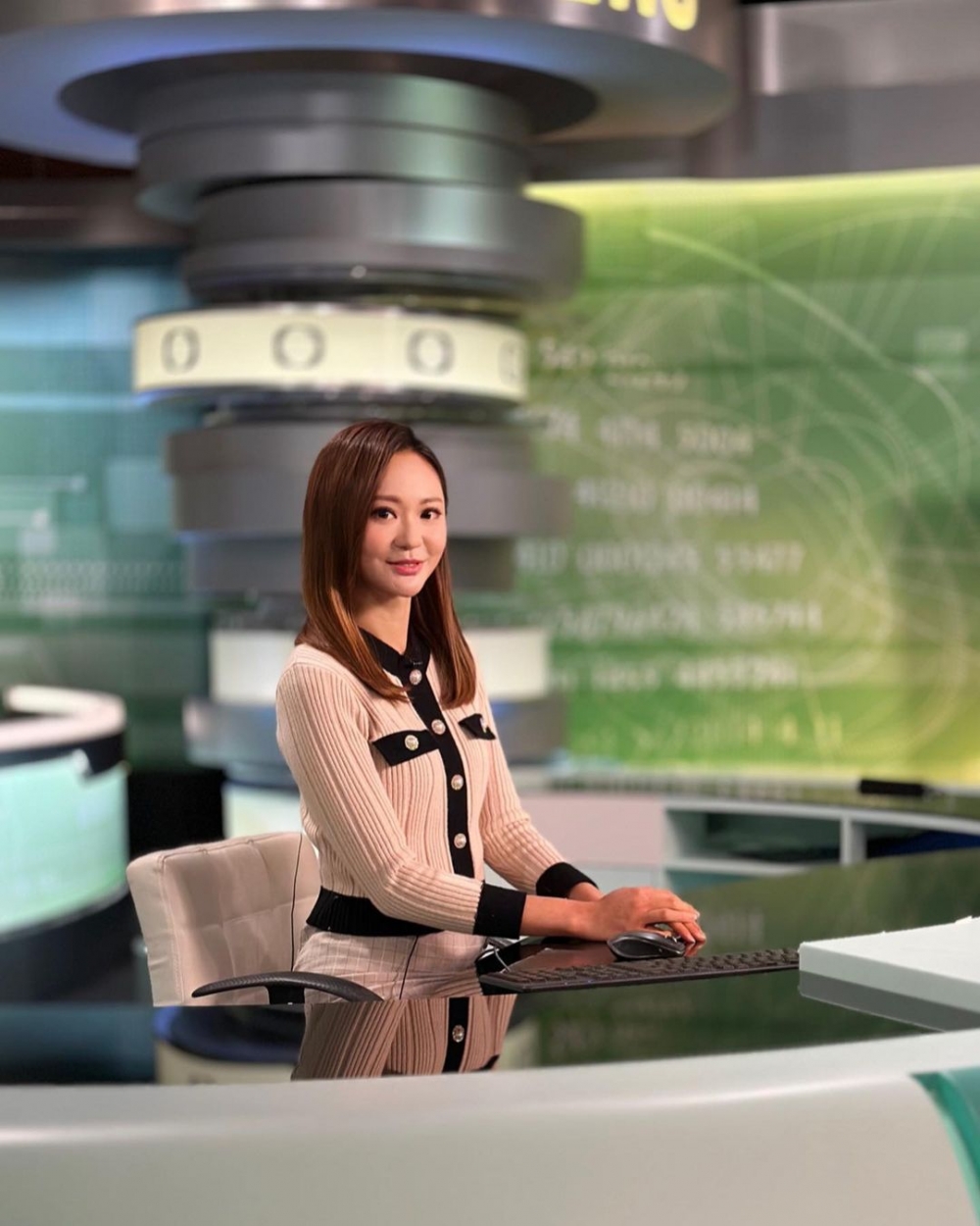 麥詩敏報新聞時曾讀錯「中東呼吸綜合症」。