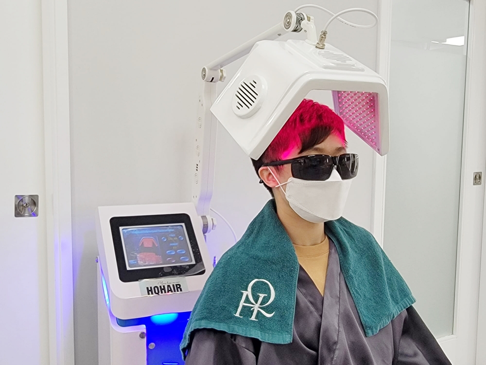 經常性使用髮泥、Gel頭及電染等人士，比較推薦體驗HQIPG衝擊槍深度潔淨護理療程～