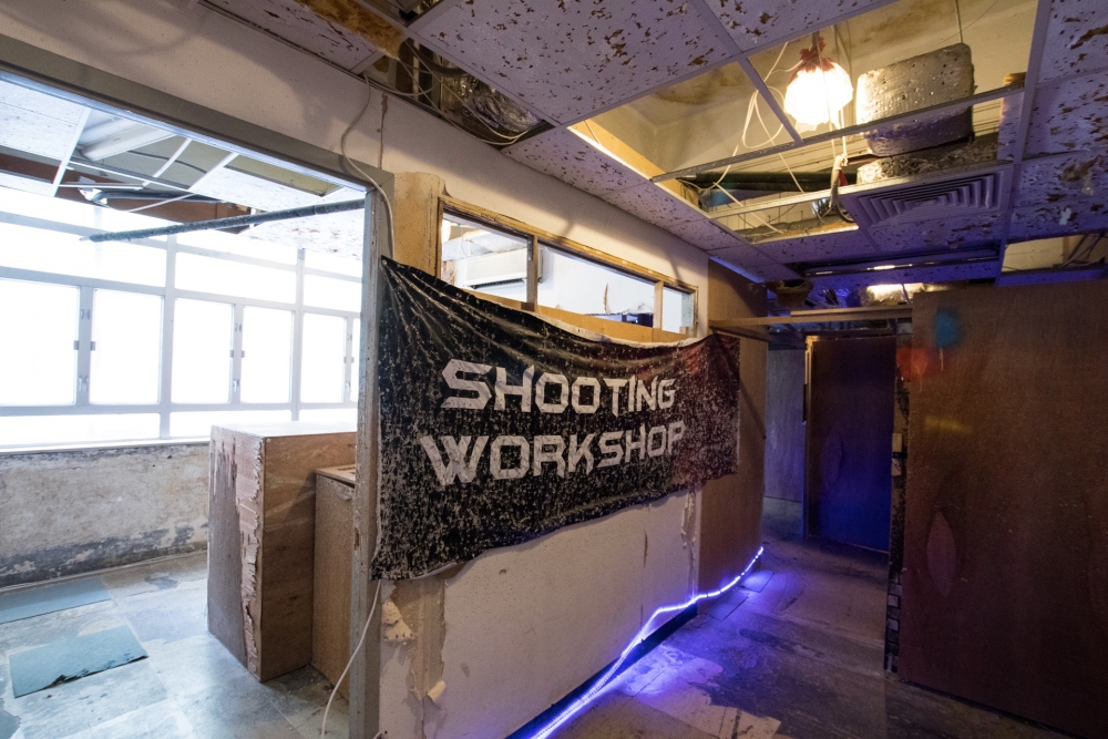 室內CQB場以模仿室外場景為主，更加增添刺激感！