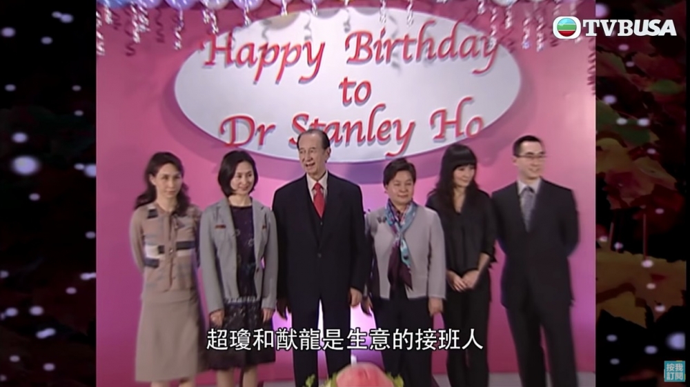 何超瓊指賭王成日講笑話,又會帶佢哋一班仔女出去