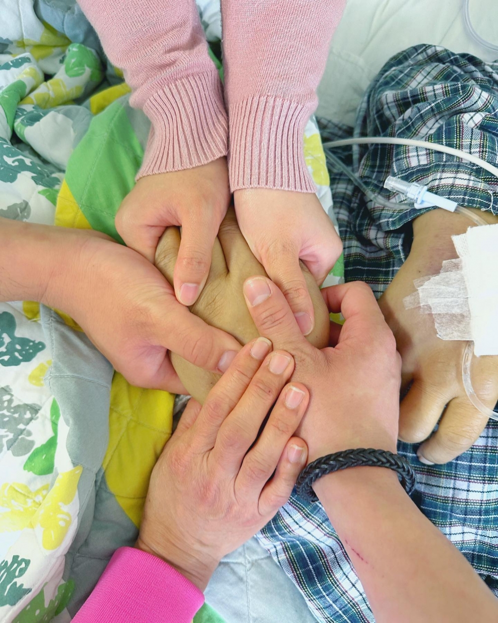 恆仔表示感謝父親養育之恩及教誨。