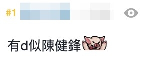 有網友直言似陳鍵鋒？！