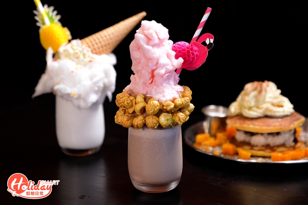 每杯的奶昔造型都是隨機製作，IGable的賣相極為吸睛。