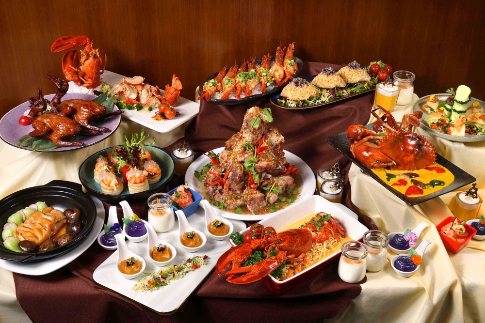 TapNow消費券優惠：灣景國際_「花膠．燕窩」海鮮盛宴自助晚餐