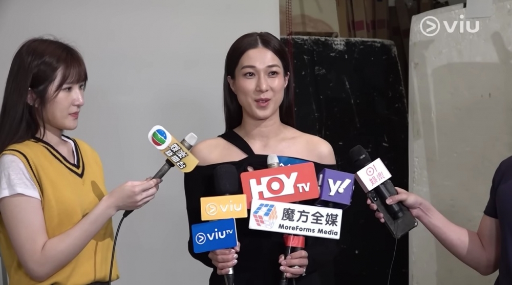 上次失落視后嘅鍾嘉欣表示自己之前同過TVB討論《星空下的仁醫》續集
