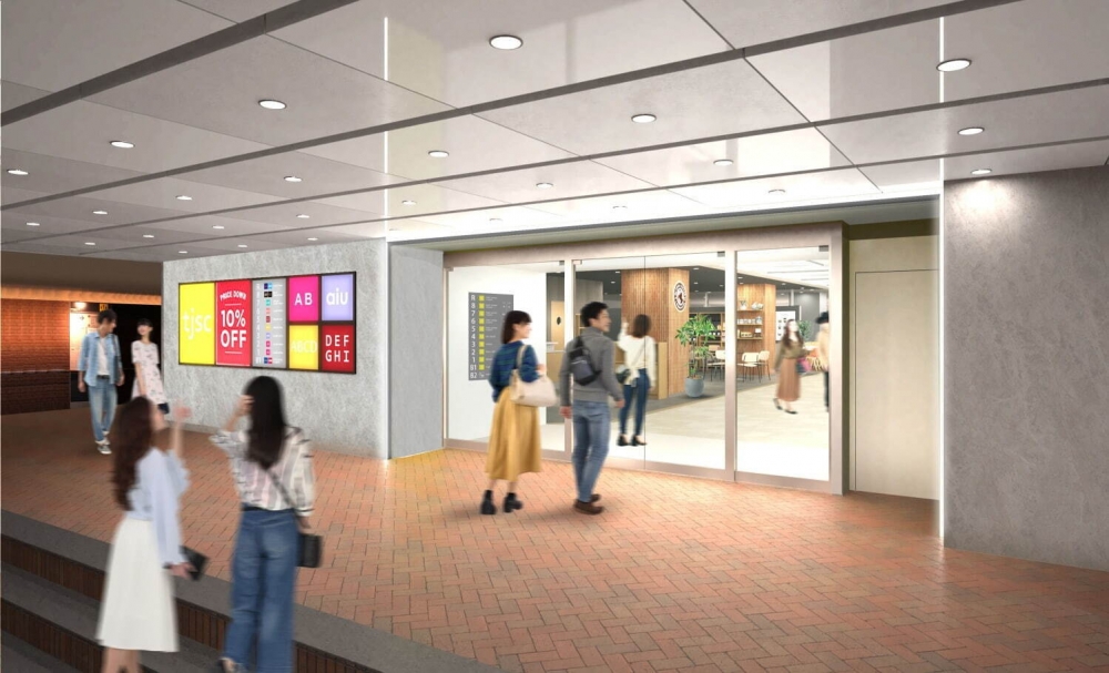 「mina天神」與隔壁的「NORTH天神」合併，擴建成面積超過6,700坪的大型商業娛樂設施！