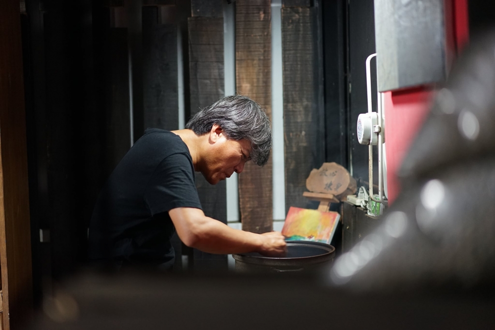 咖啡豆係由老闆自己烘焙。