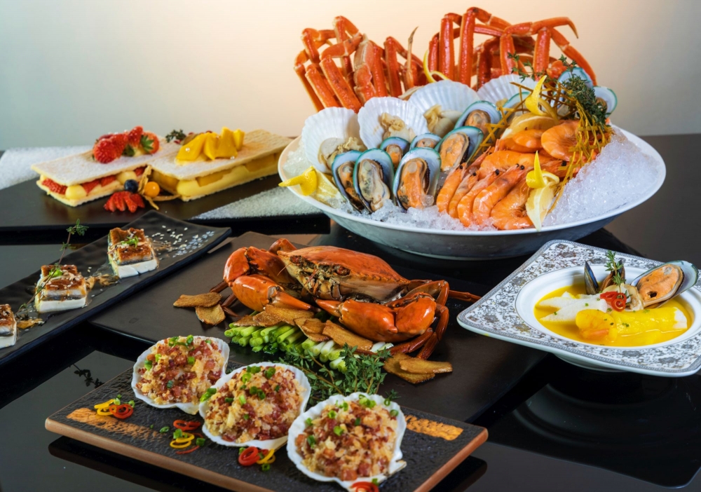 TapNow消費券優惠：香港九龍維景酒店_西班牙燒乳豬，美國牛排，海鮮自助晚餐