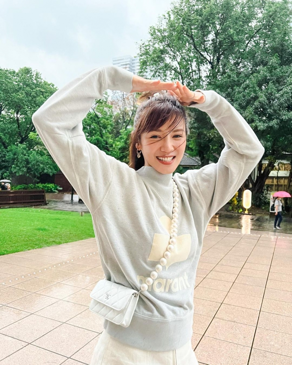 「IG女神」倪晨曦擁有甜美樣貌及修長身材。