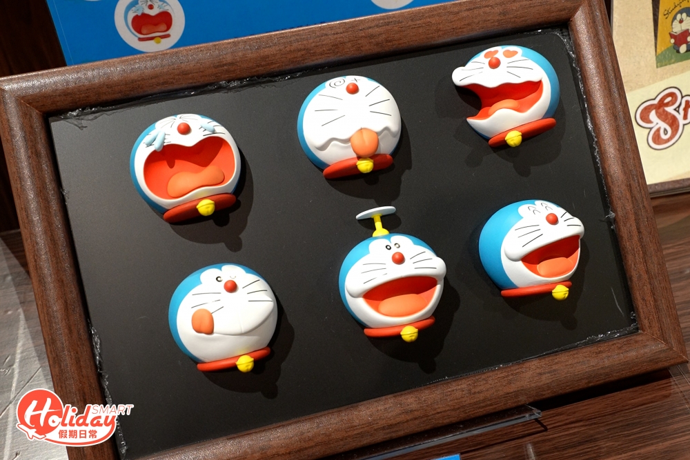 、一共6款表情的立體磁鐵「多啦A夢表情磁鐵」