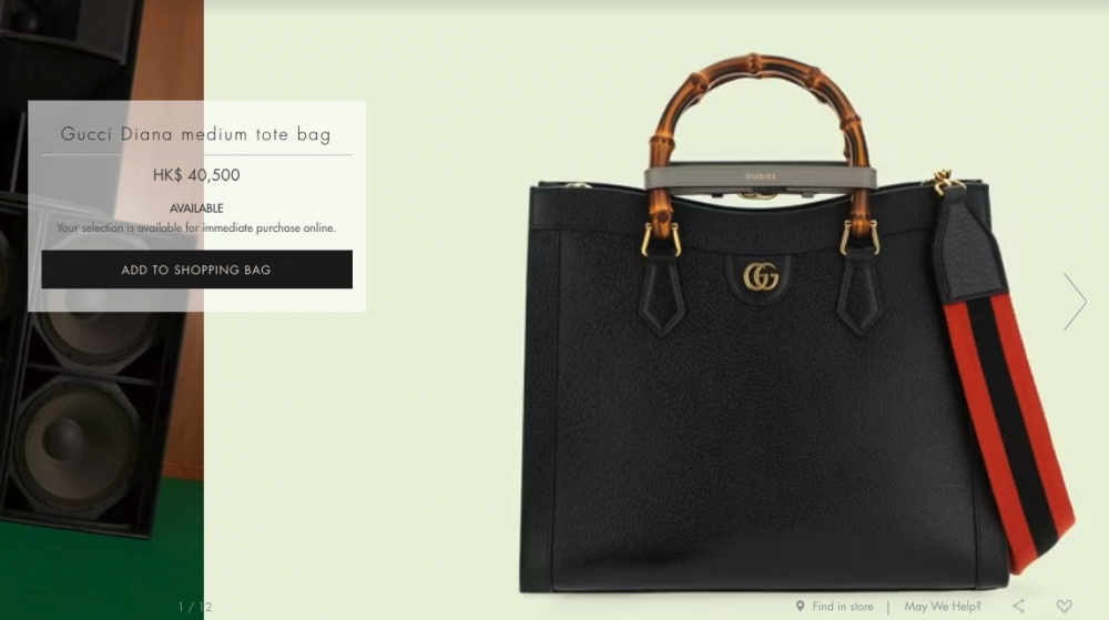 麥浚龍帶上台嘅Gucci手袋價值$40500。