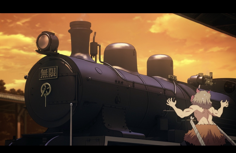 《鬼滅之刃劇場版 無限列車篇》中超經典的無限列車!