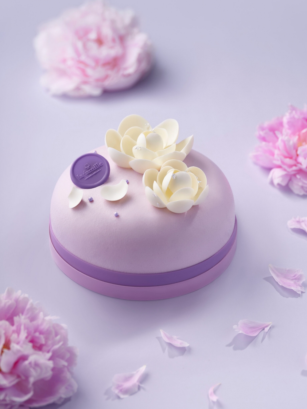 母親節蛋糕2023推介:「Blooming Love」柚子花香戚風蛋糕