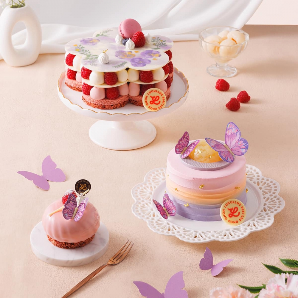 母親節蛋糕2023推介:伯爵茶白桃蛋糕及紅桑子荔枝蛋糕