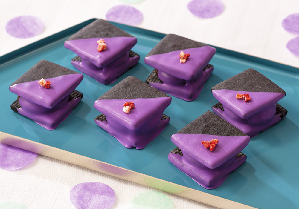 Kuromi小惡魔朱古力甘納許曲奇三文治～