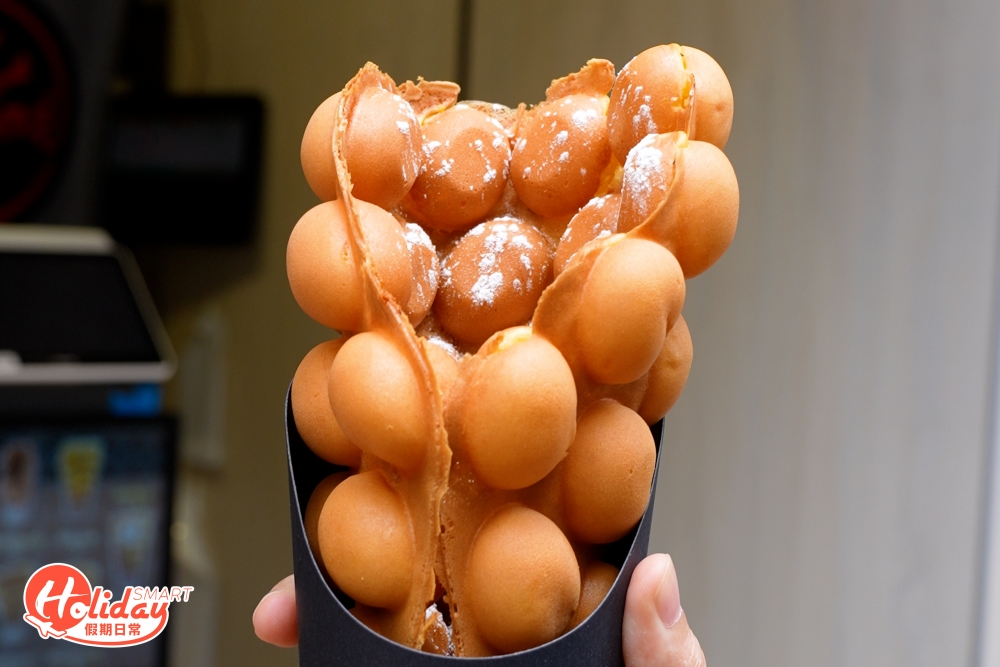 雞蛋仔也有十多款選擇